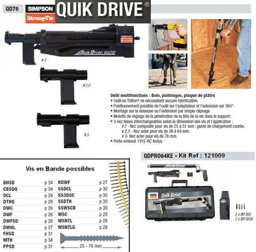 QUIK DRIVE MULTI-APPLICATION