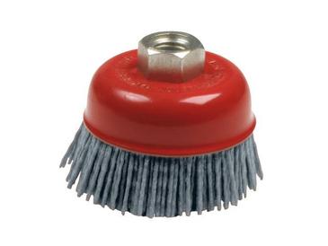 BROSSE COUPEE NYLON ABRASIF POUR PONCEUSE - D 75MM