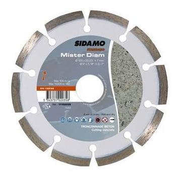 DISQUE DIAMANT A SEGMENTS TRONCONNAGE BETON - MISTER DIAM