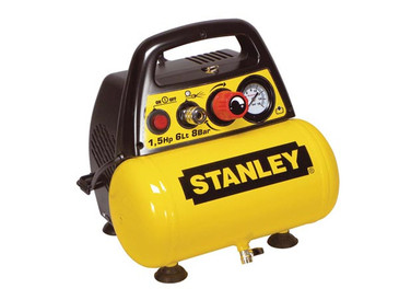 COMPRESSEUR 6L STANLEY 8 BARS - 1.5CV - SANS HUILE