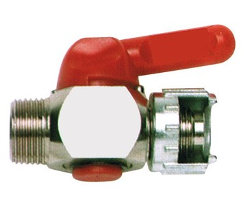 ROBINET DE SORTIE DE CUVE 1/2M -1/4M AVEC ÉCROU FRAISÉ POUR COMPRESSEUR