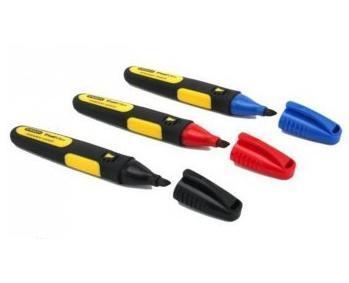 MARQUEUR POINTE LARGE BISEAUTE FATMAX - BLISTER 3 COULEURS