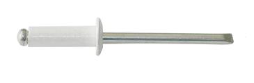 RIVET STANDARD TETE RONDE - ALUMINIUM / ACIER - BLANC OU NOIR