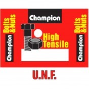 BOULON TETE HEXAGONALE - DIMENSION UNF GR5 - BLISTER