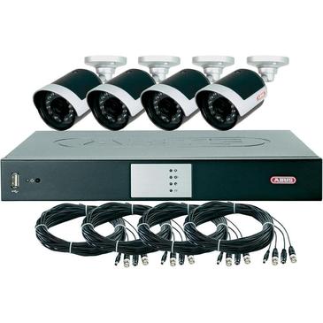 KIT DE SURVEILLANCE - 4 CAMERAS AVEC ENREGISTREUR NUMERIQUE