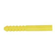 CHEVILLE SEULE LONGUE POUR ANNEAU TIREFOND - D 16X160MM - JAUNE