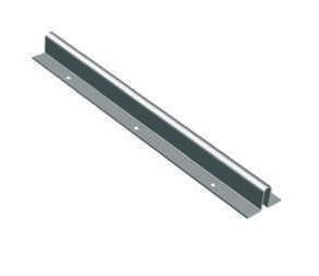 RAIL POUR PATIN PLASTIQUE - 2000x15MM - ACIER ZINGUE