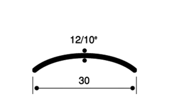 BANDE DE SEUIL - 30 MM X 2,70 M