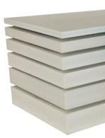 PANNEAU POLYMERE NEMA 1220 X 2440 MM - BLANC 