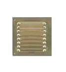 GRILLE VENTILATION A PERSIENNE - APPLIQUE A VISSER - LAITON 