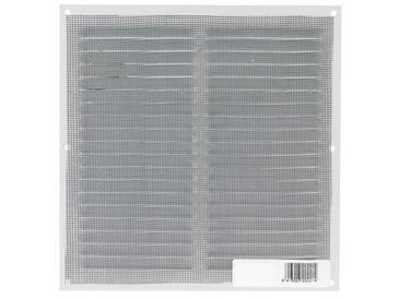 GRILLE AERATION A VISSER AVEC OU SANS MOUSTIQUAIRE - ALUMINIUM - BLISTER