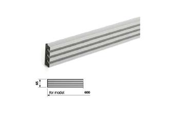 GRILLE VENTILATION POUR FOUR - 65x600MM - ALUMINIUM ANODISE