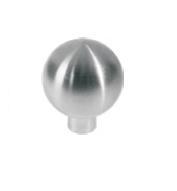 BOUTON BOULE - INOX