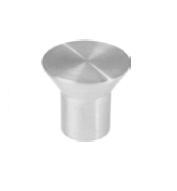 BOUTON CONIQUE - D 20MM - INOX 