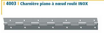 CHARNIERE A PIANO - INOX