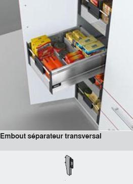 ORGA-LINE POUR SYSTEME TANDEMBOX - EMBOUT SEPARATEUR TRANSVERSAL