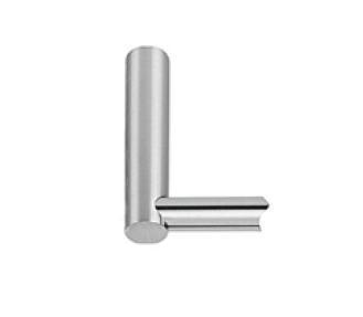 SUPPORT POUR TUBE SATINE - L 70 MM - INOX 