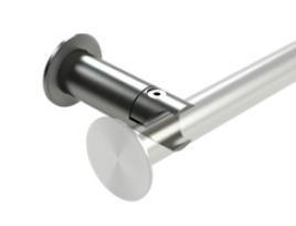 SUPPORT DE TUBE - D25MM L 90MM - INOX 