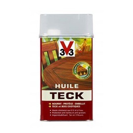 HUILE POUR MEUBLES EN BOIS EXOTIQUE - TECK - 1L