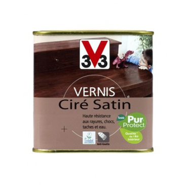 VERNIS INTERIEUR CIRE SATIN - INCOLORE