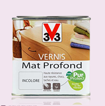 VERNIS MAT PROFOND - INCOLORE