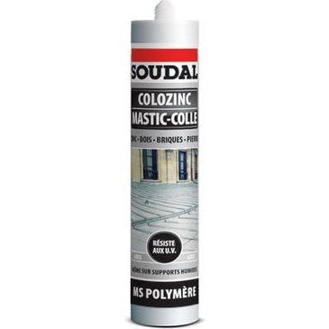 CARTOUCHE COLLE MASTIQUE POLYMERE - CRISTAL