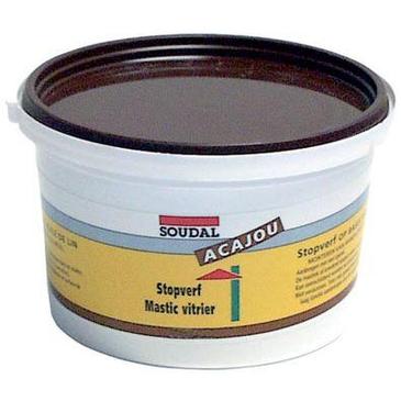 MASTIC VITRIER A L'HUILE DE LIN - 1KG