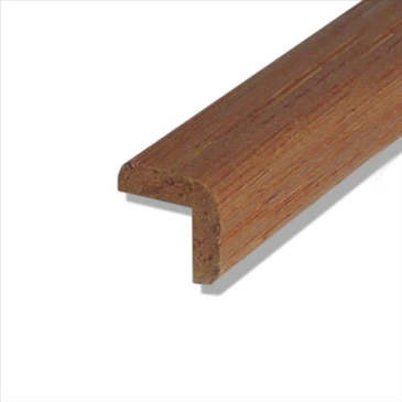 BAGUETTTE D'ANGLE 28 x 28 MM - L 2.40 M - BOIS ROUGE 