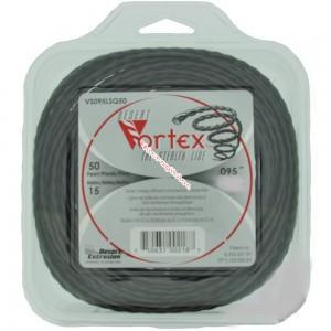 FIL NYLON ROND COLPOLYMERE VORTEX - GRIS -15M