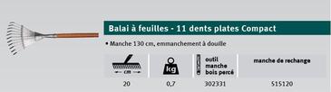 Outils de ratissage