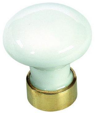 BOUTON CONTEMPORAIN - PORCELAINE BLANC