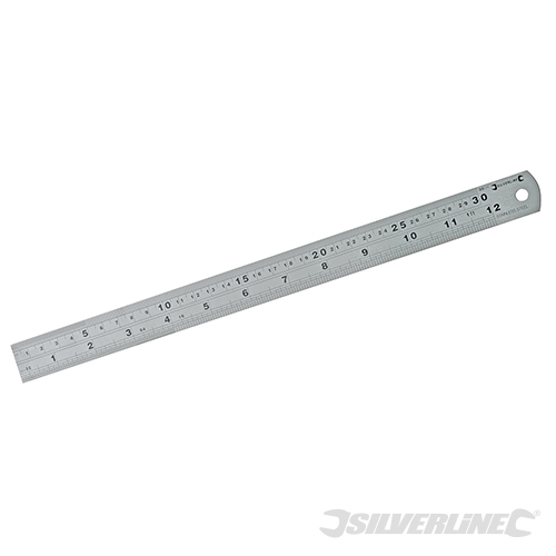 Règle de serrage en T en acier inoxydable 0-400 mm - Règle d'échelle -  Marquage de précision - Outil de mesure T-Rule Carpenter