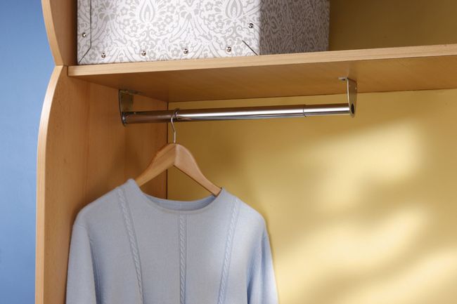 Barre De Penderie Télescopique En Acier Inoxydable - Longueur Réglable 31 à 51 Cm - Montage Facile Sans Perçage - Pour Placard, Salle De Bain, Armoire