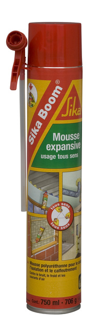 Mousse polyurethane expansive sikaboom - aerosol - Quincaillerie