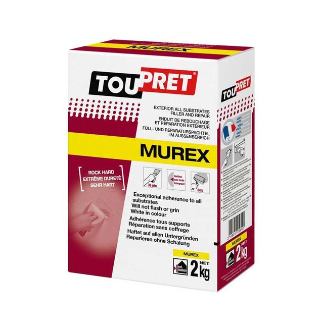 Enduits de rebouchage extérieur MUREX en poudre - qualité professionnelle -  Champion Direct