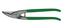 Cisaille classique 114 decoupe/coupe trou - 250mm 