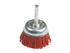 Brosse coupee avec tige nylon abrasif pour ponceuse