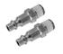 Embout rapide avec filetage male 1/4 - raccord pour compresseur 