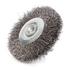 Brosse acier circulaire ondule 38mm