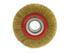 Brosse circulaire pour touret a meuler - acier laitonne