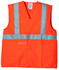 Gilet de signalisation fluorescent polyester