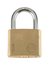 Cadenas en laiton mat - anse acier - blister