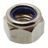 Ecrou indesserrable avec bague nylon - inox a2