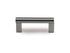 Poignée baton - base rectangulaire - d 14mm - inox