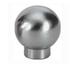 Bouton boule - inox