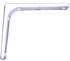 Console moderne - acier epoxy blanc