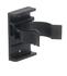 Clips sur platine a visser - 50mm  - noir